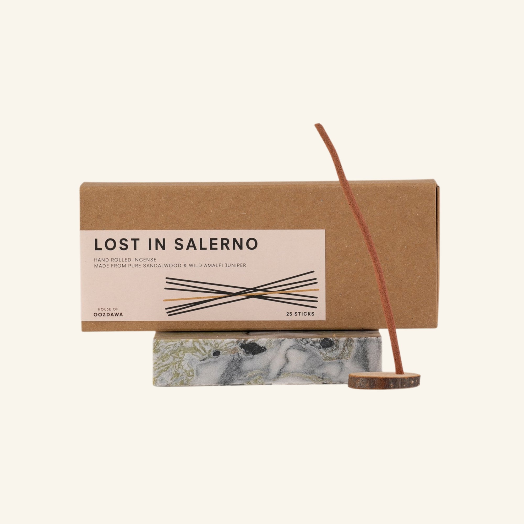 Lost in Salerno natural incense sticks